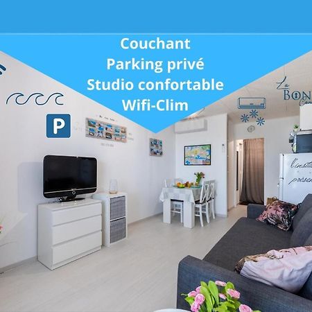 Le Marineland Clim Parking Prive Proche Centre Casino Et Palais Des Congres Διαμέρισμα Λα Γκραντ-Μοτ Εξωτερικό φωτογραφία